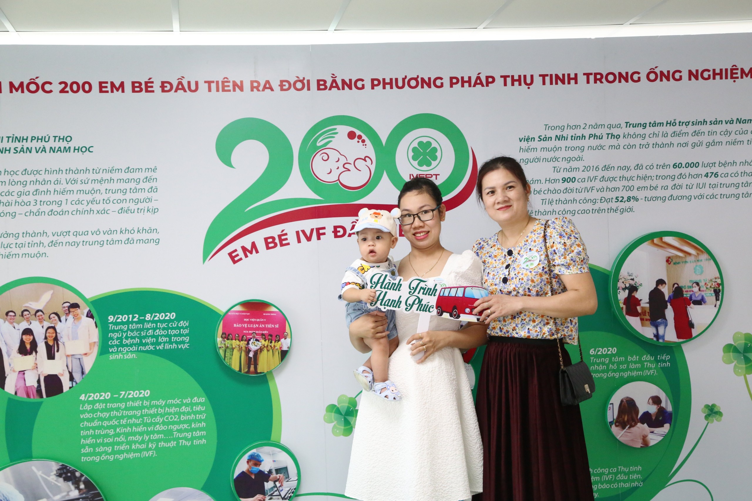 chào mừng sự kiện 200 em bé đầu tiên choa fđời