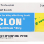 Thông báo Về việc thu hồi do vi phạm mức độ 2 của thuốc Aclon  (Số giấy đăng ký lưu hành: VD-18521-13).