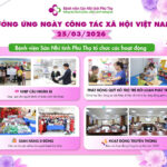 Bệnh viện Sản Nhi tỉnh Phú Thọ tổ chức chuỗi hoạt động ý nghĩa chào mừng Ngày Công tác xã hội Việt Nam 25/03